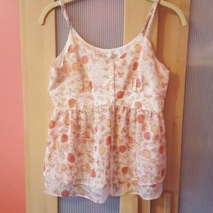 Lauren Conrad tank blouse XS